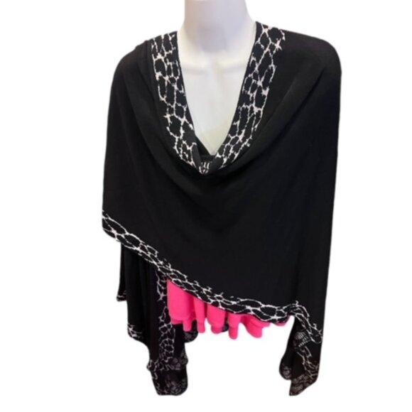 St. John Collection Sweaters - ST. JOHN COLLECTION Shawl/Wrap
